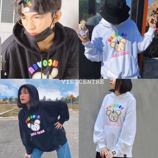 Áo Khoác Hoodie Form Rộng MONKEY UNCOVER Unisex Nam Nữ