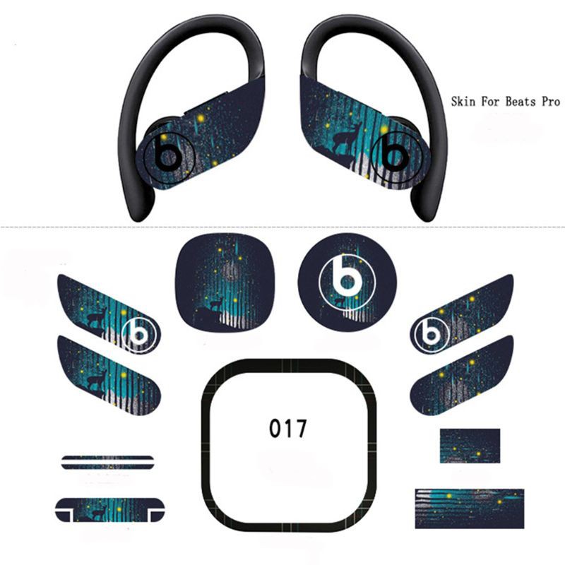 Miếng Dán Bảo Vệ Tai Nghe Bluetooth Apple Beats Powerbeats Pro