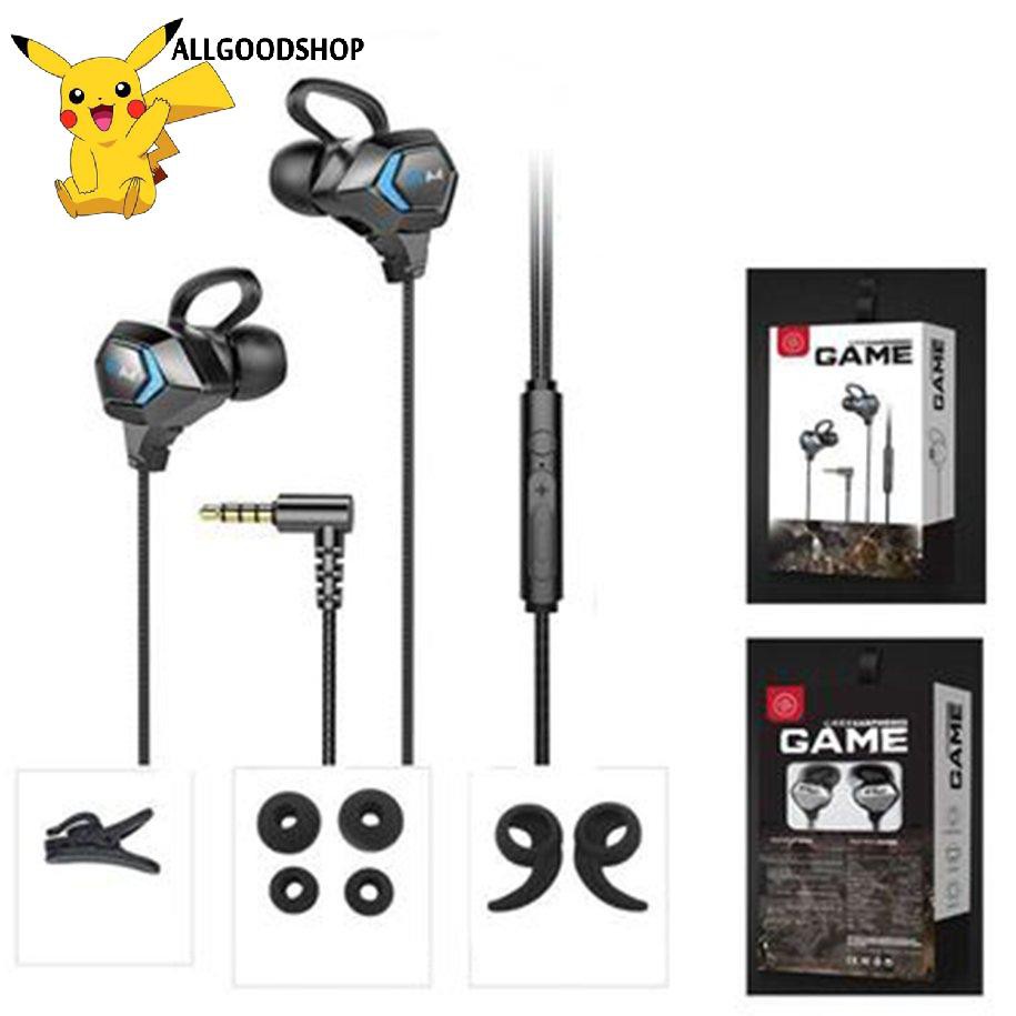 [Goodshop] G28 Earphones 0 Delay 3.5mm Gaming Earphone Handsfree Gaming Sports Earphone