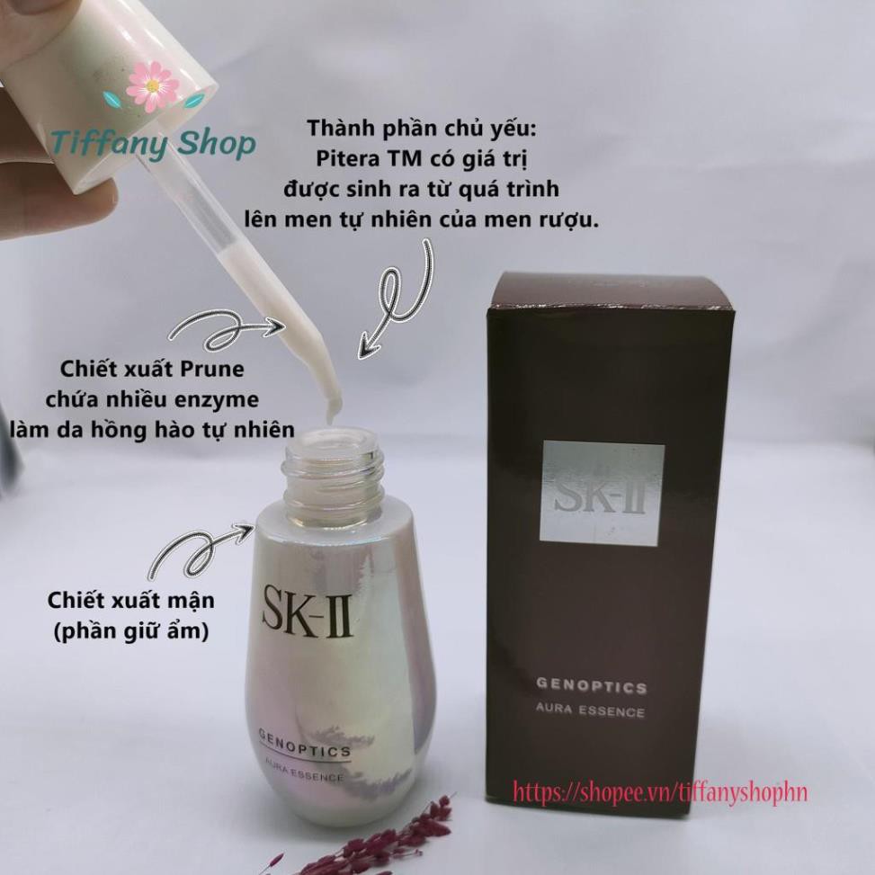 Tinh Chất Dưỡng Trắng Da SK-II GENOPTICS AURA ESSENCE 50ml