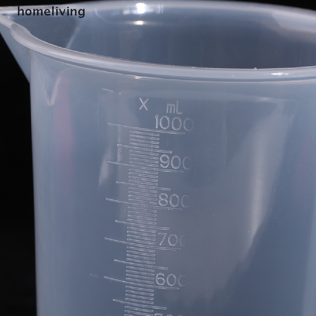 Cốc Đong Bằng Nhựa Trong Suốt Có Tay Cầm Tiện Dụng