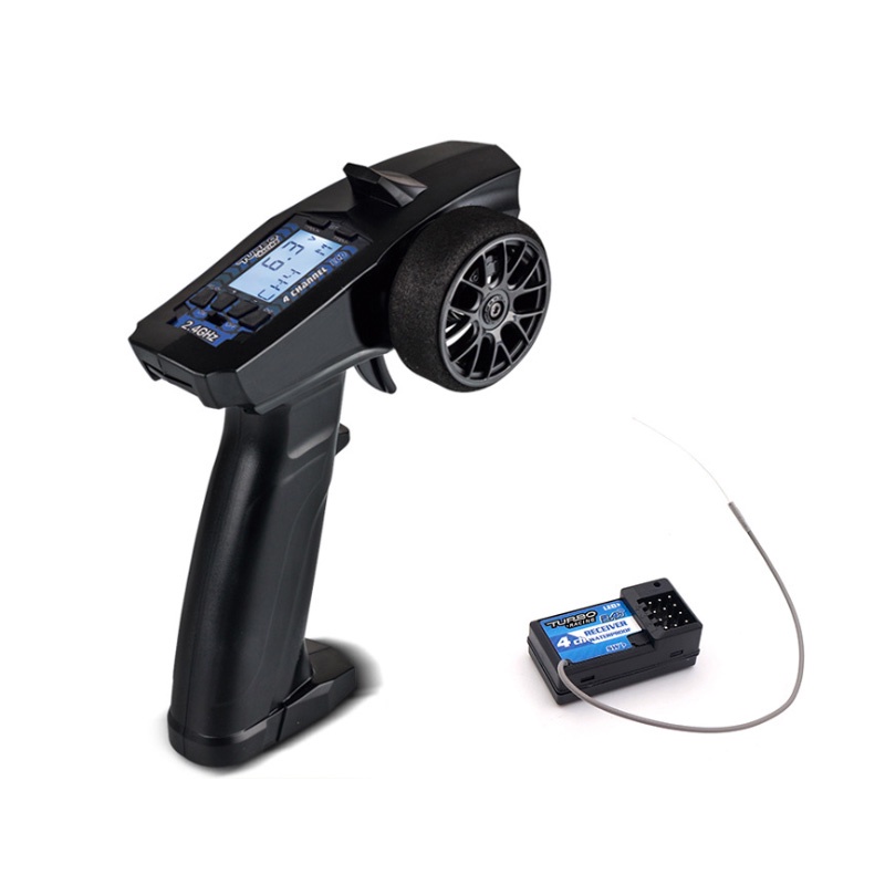 Bộ Truyền Tín Hiệu Radio Màn Hình LCD P32 Turbo Racing 91803G-C 2.4G 4CH VT Kèm Thiết Bị Nhận Dành Cho Ô Tô / Tàu Thuyền Điều Khiển Từ Xa