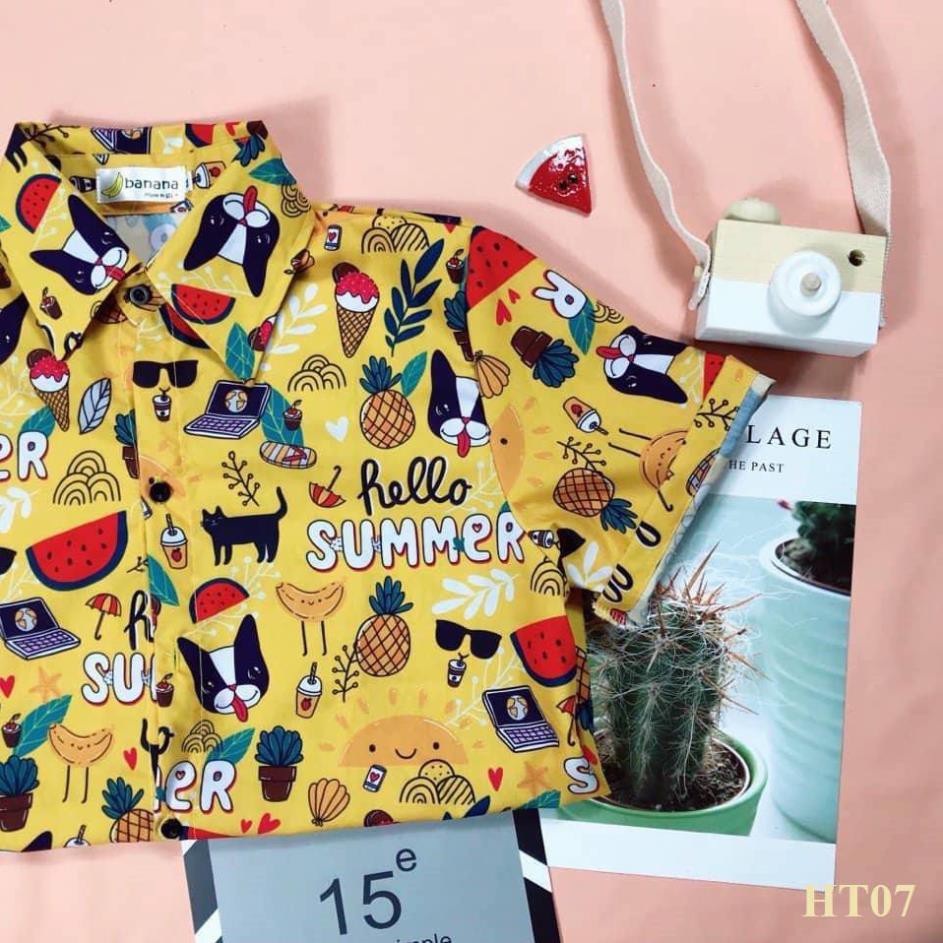 Áo Họa Tiết Đi Biển HT07 Siêu Xinh ་