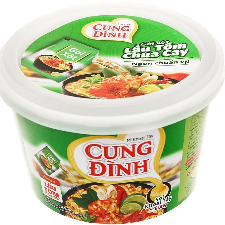 Mì Cung Đình Hương Vị Lẩu Tôm Chua Cay