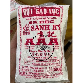 BỘT GẠO LỌC SA ĐEC AAA SANH KÝ 500GR