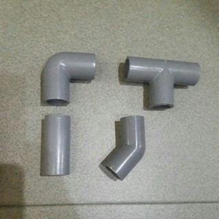 Linh kiện ống nước Bình Minh 21mm, co, tê, lơi, nối,nắp bịt,nối 2 đầu răng...