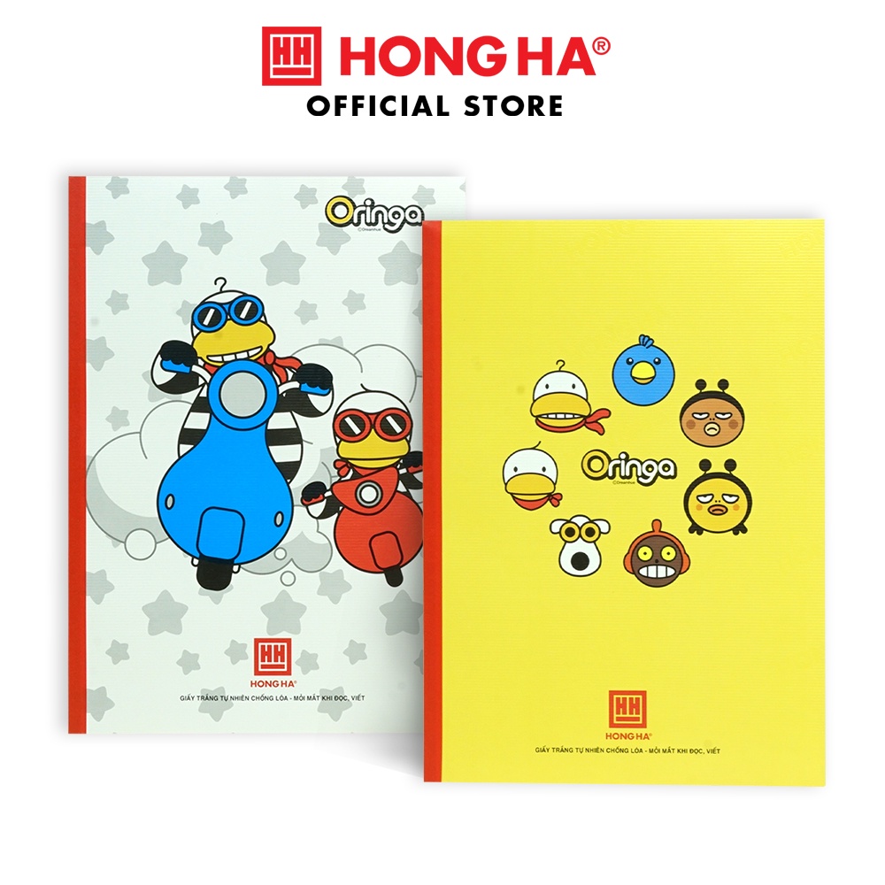 Vở kẻ ngang Hồng Hà 120 trang Study Oringa 1436
