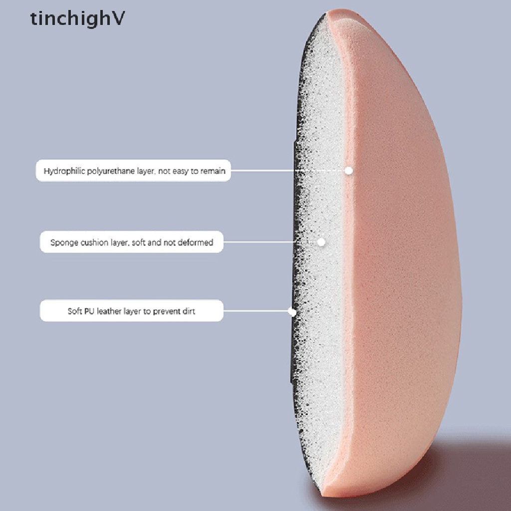 Set 5 Mút Tán Kem Nền Trang Điểm Hình Ngón Tay Tiện Dụng