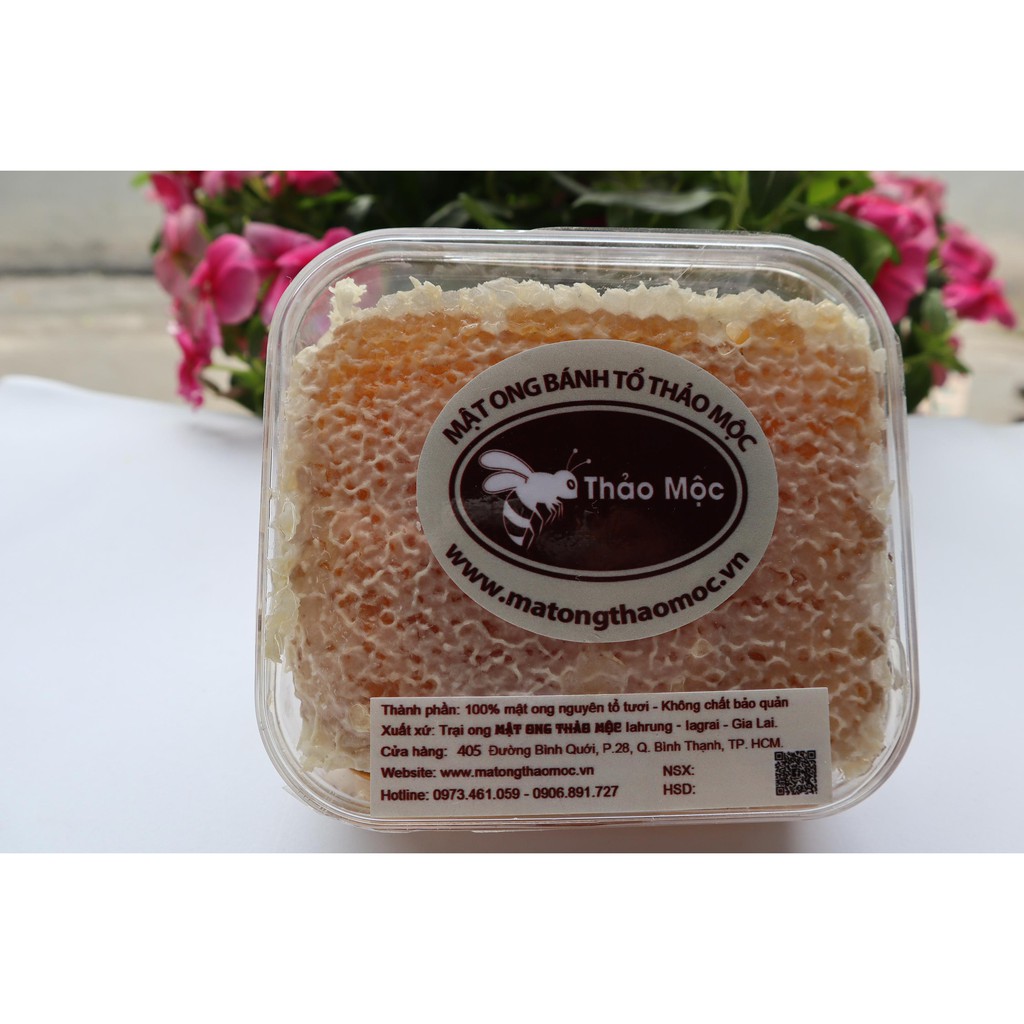 MẬT ONG BÁNH TỔ 330gr RẤT TƯƠI ĐƯỢC LẤY TRỰC TIẾP TỪ TRẠI ONG