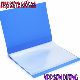 FILE LÁ ĐỰNG GIẤY A4 DOUBLE 20,40,60,80 lá