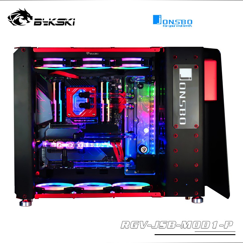 Tấm tank nước Bykski case Jonbo mod1 Tản nhiệt nước custom - Hyno Store