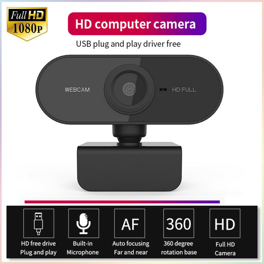 Webcam 1080p HD Cho Máy Tính Tiện Dụng