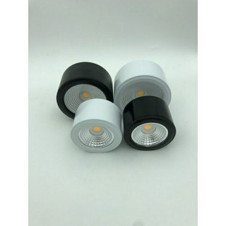 Đèn rọi ống bơ Cob 7w. 12w ánh sáng trắng và vàng