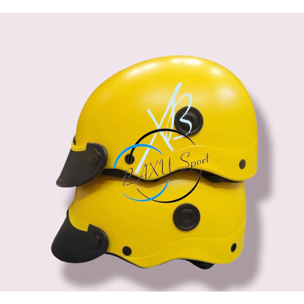 Nón Bảo Hiểm Nữa Đầu Đủ Màu - Màu Sơn Nhám PHỦ 3 LỚP TỐT CHỐNG HAO MÒN THEO THỜI GIAN - Có Lỗ Thông Gió