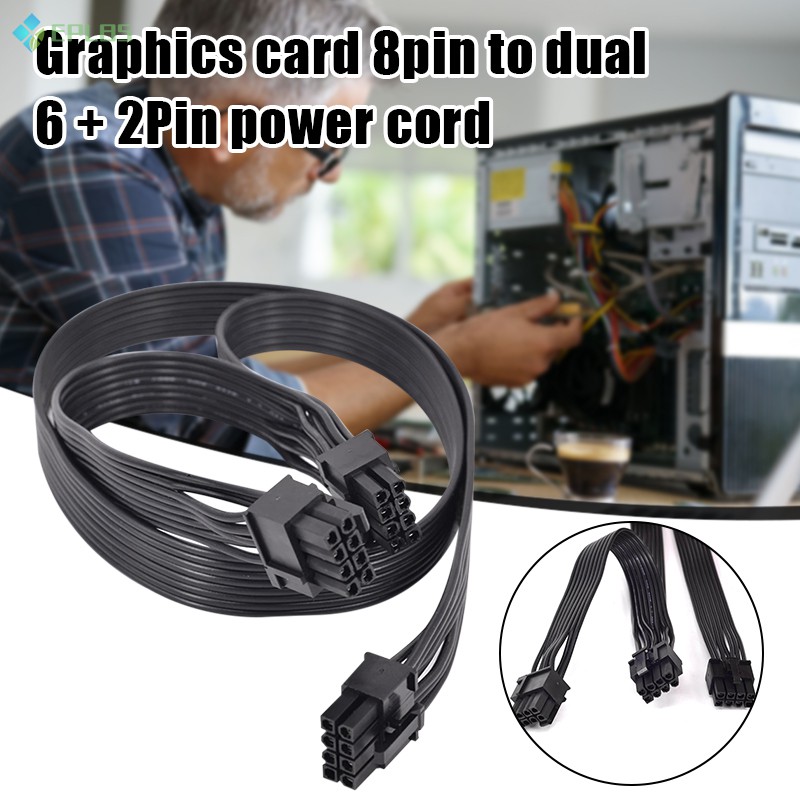 Bộ 1 / 5 Dây Cáp Pci Express 8pin Dual 6 + 2pin Power Cable Pcie 8 Pin 1 A 2 Dimor Para Corsamas Rm1000 Rm850 Rm750 Rm650 | BigBuy360 - bigbuy360.vn