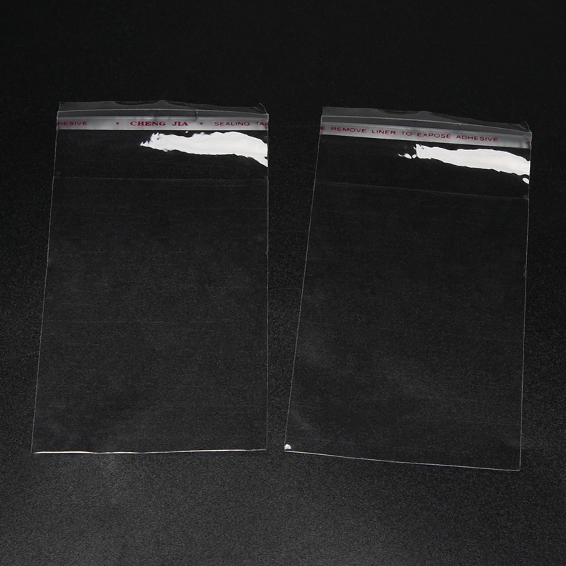 Bộ 200 Túi Nhựa Trong Suốt 7cm X 13cm