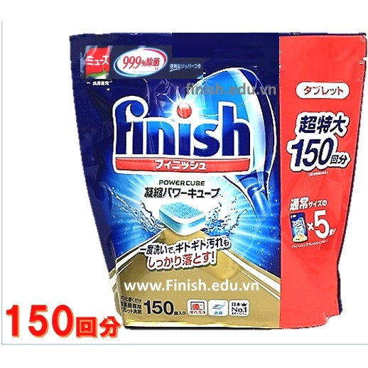 Viên Rửa Bát Finish 150 ( Nhâp khẩu Nhật )