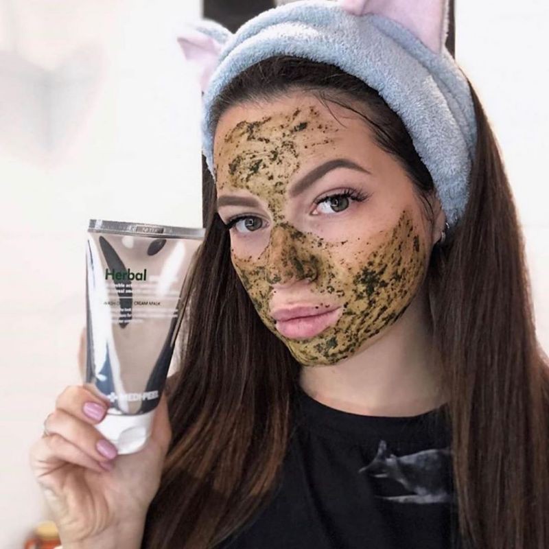 (HÀNG SẴN lẻ)Nạ ủ và Tẩy tế bào chết Herbal peel tox cream Mask Chính hãng | BigBuy360 - bigbuy360.vn