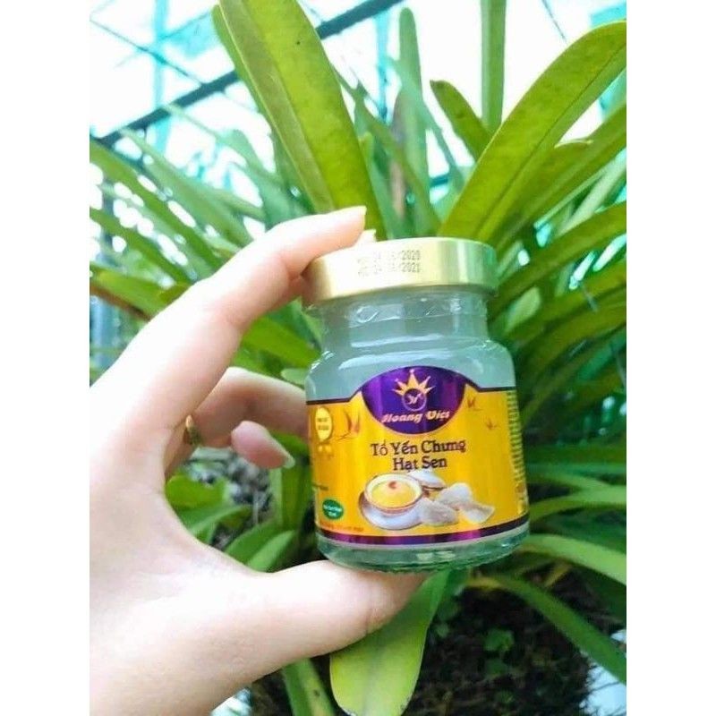 Yến chưng hạt sen