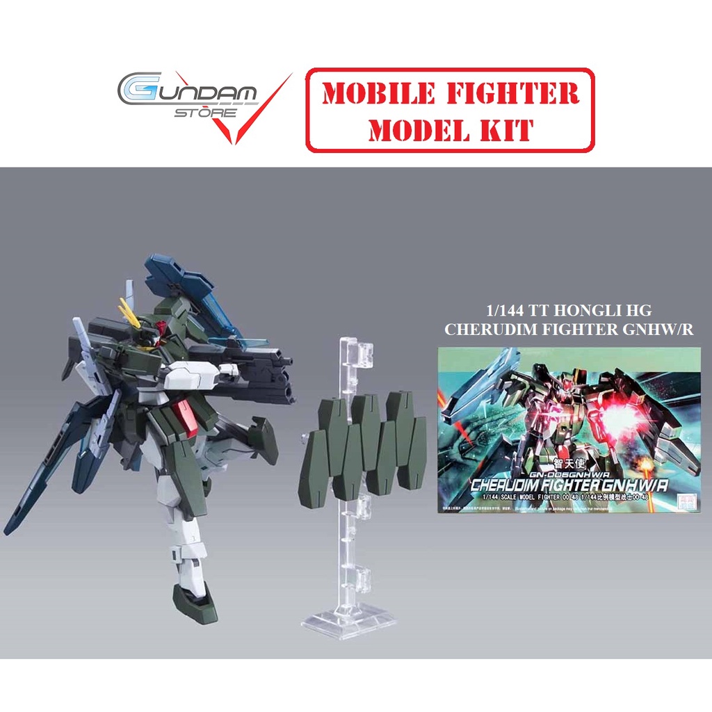 Mô Hình Gundam HG Cherudim GNHW TT Hongli 1/144 Đồ Chơi Lắp Ráp Anime