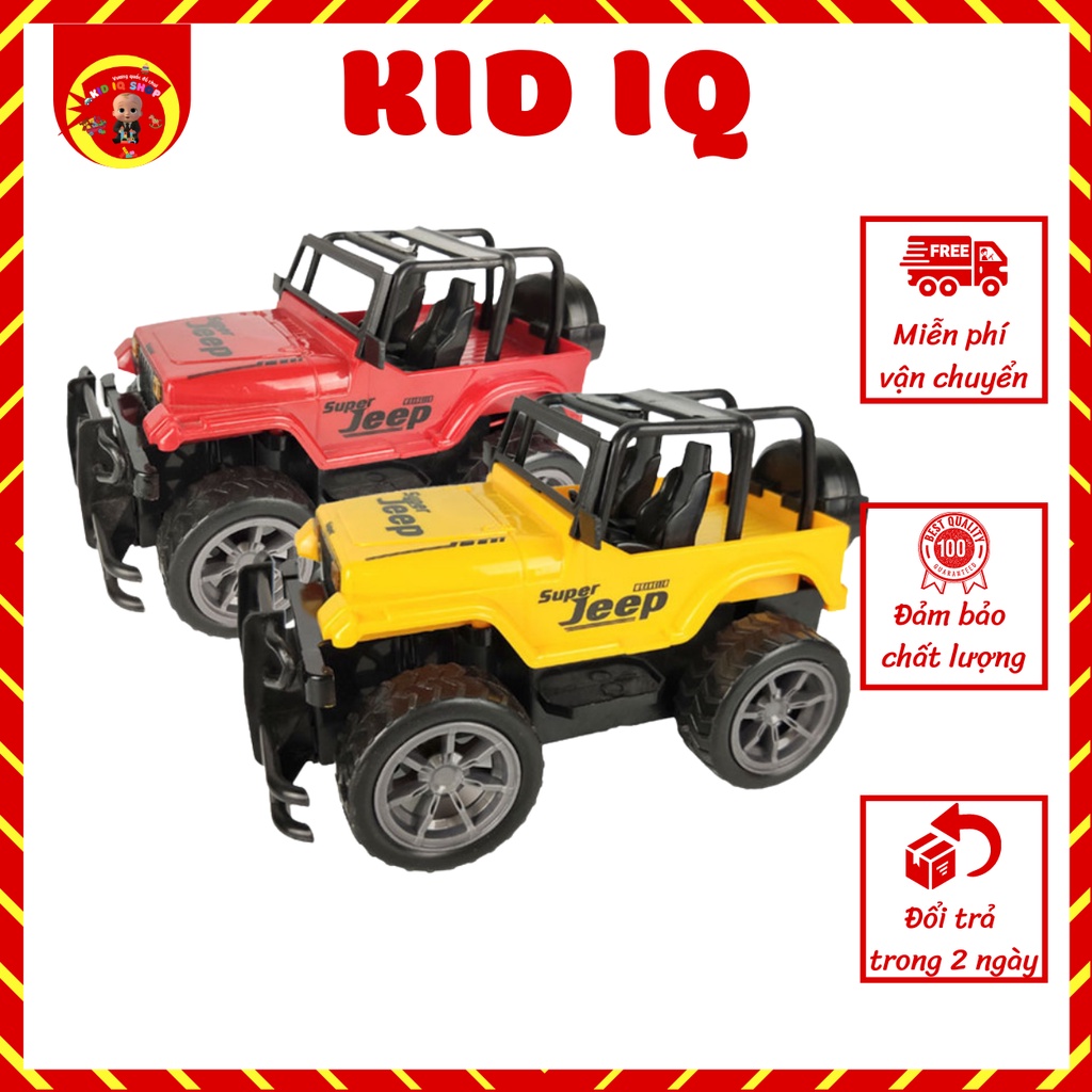 Đồ chơi trẻ em thông minh xe địa hình điều khiển từ xa Jeep cho bé 3 4 5 6 tuổi Kid IQ