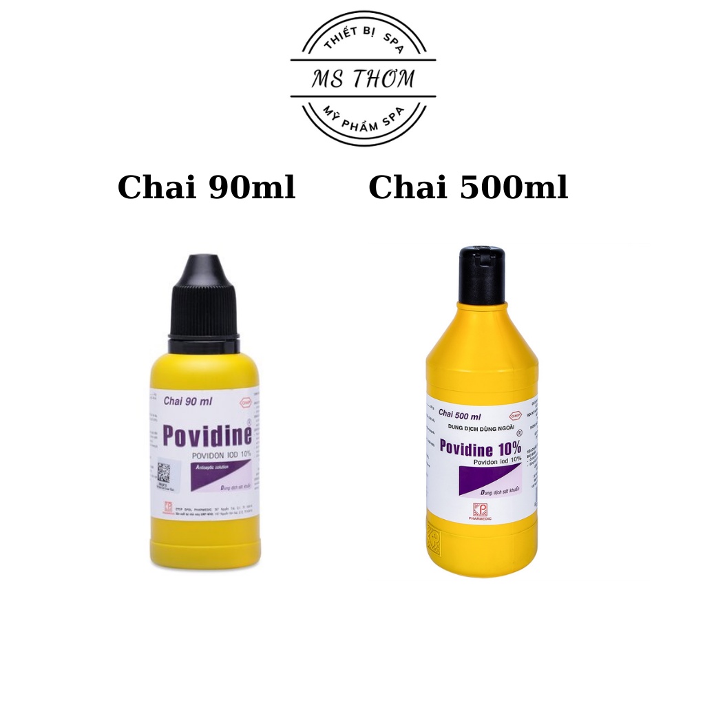 Dung dịch sát khuẩn povidine 500ml