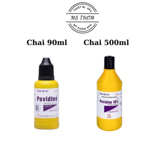 Dung dịch sát khuẩn povidine 500ml