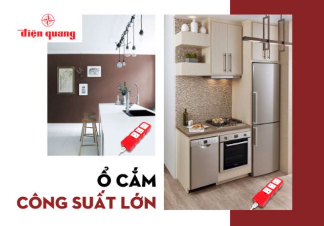 Ổ Cắm Công Suất Lớn 4.000w Điện Quang