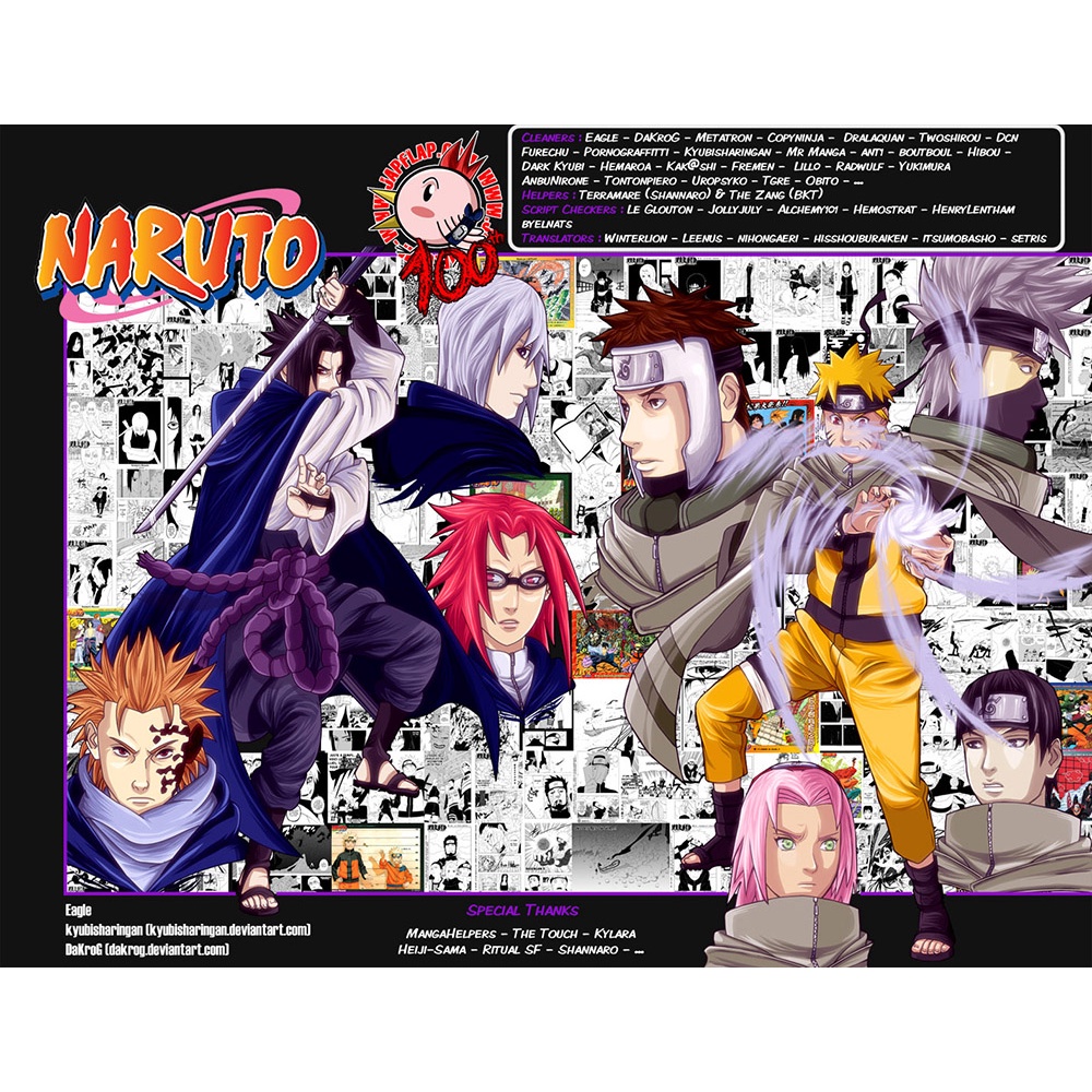 Poster A3 dán tường Anime, decal 30x42 trang trí có keo Naruto Wallpapers 7