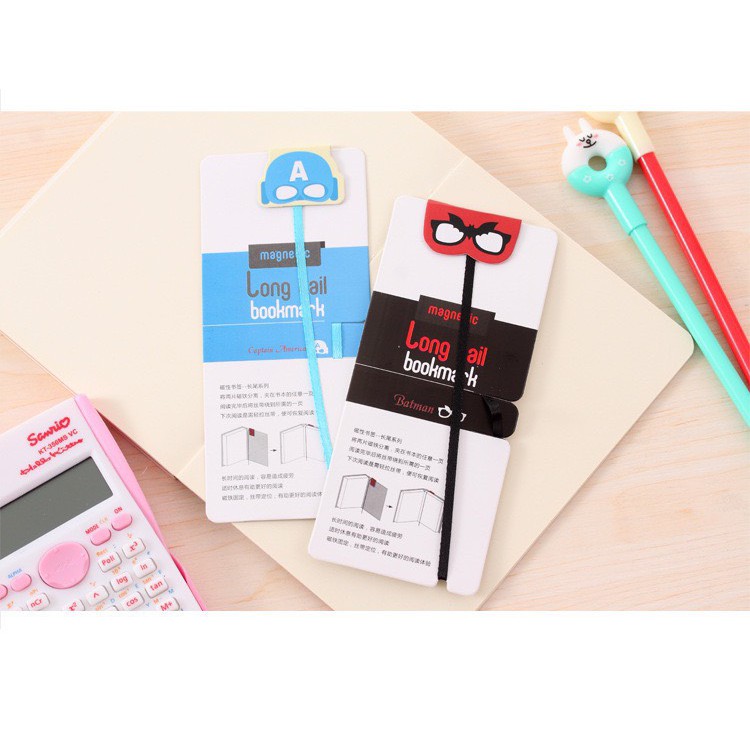 Thẻ Đánh Dấu Sách Bookmark Có Đồ Hít