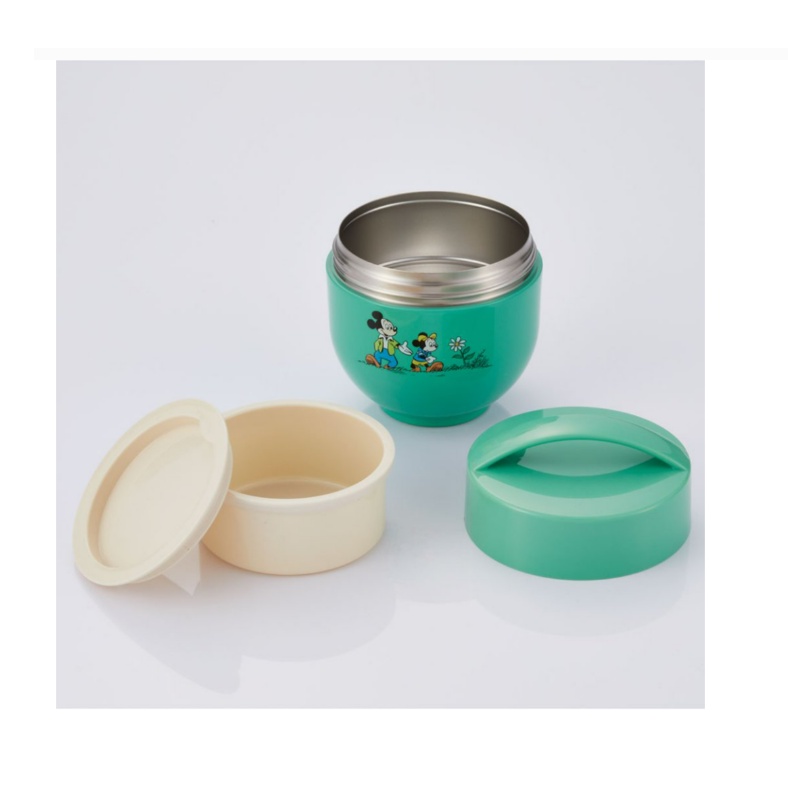 Hộp Đựng Cơm Trưa Cách Nhiệt 540ml In Họa Tiết Hoạt Hình Dễ Thương