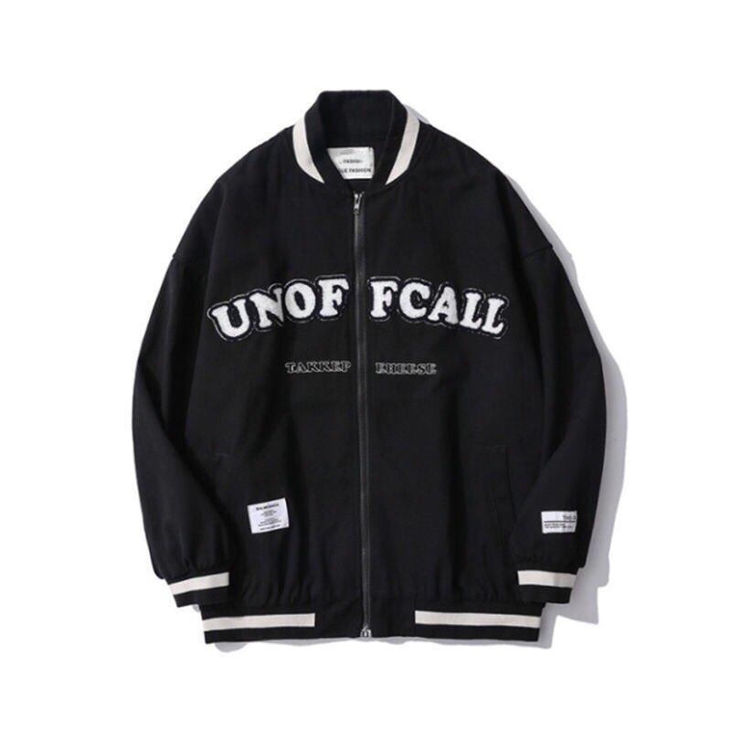 Áo khoác bomber unisex - Áo khoác bóng chày chất kaki oversized - Zadola fashion