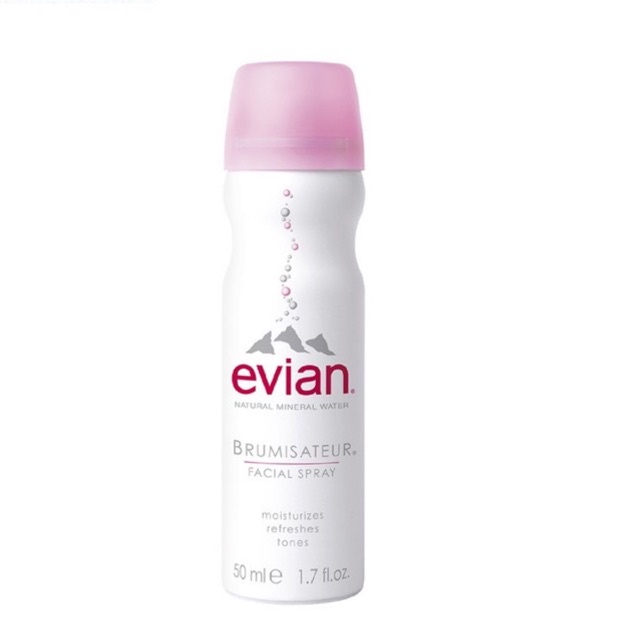 Xịt Khoáng Dưỡng Ẩm Evian Brumisateur Facial Spray 50ml