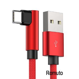 Dây Cáp Sạc Nhanh 90 Độ 1.2m 1.8m Cho Iphone Android Type-C Usb-C