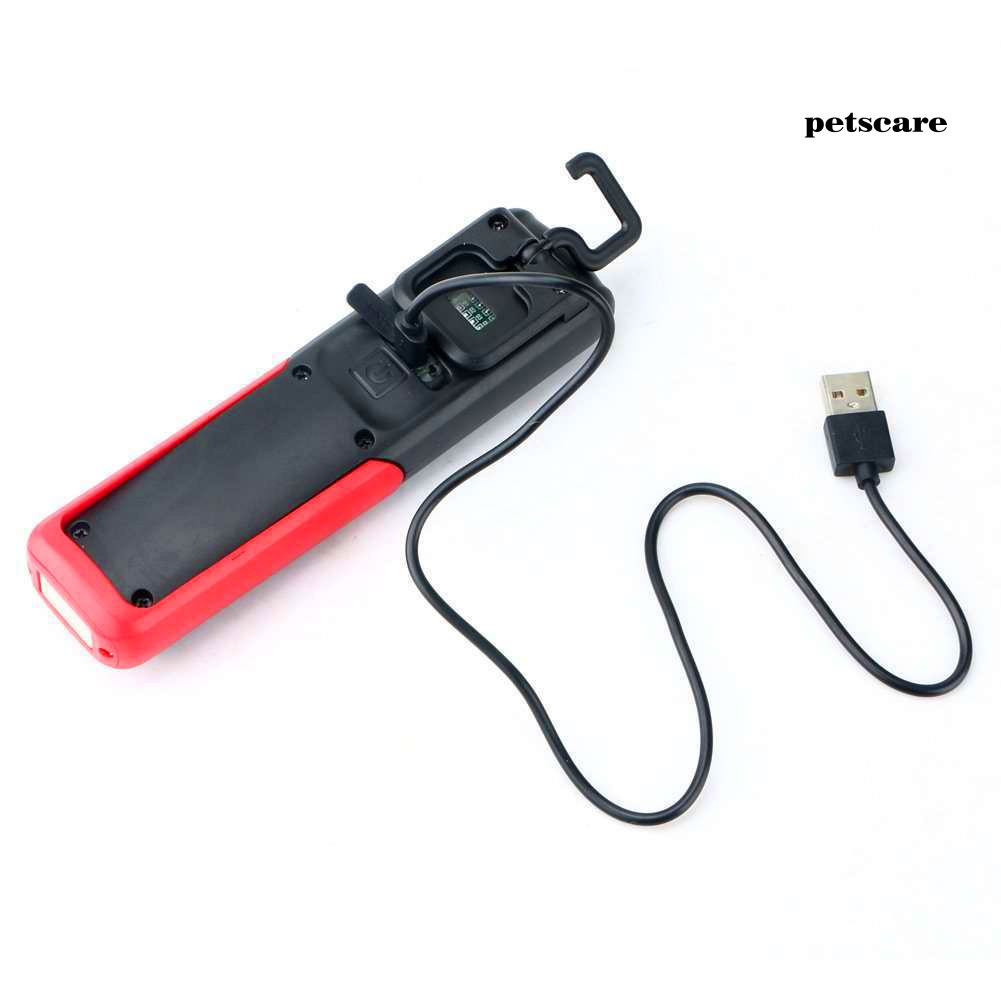 Đèn Pin LED COB PTCA Hít Nam Châm Có Thể Sạc Lại Qua USB