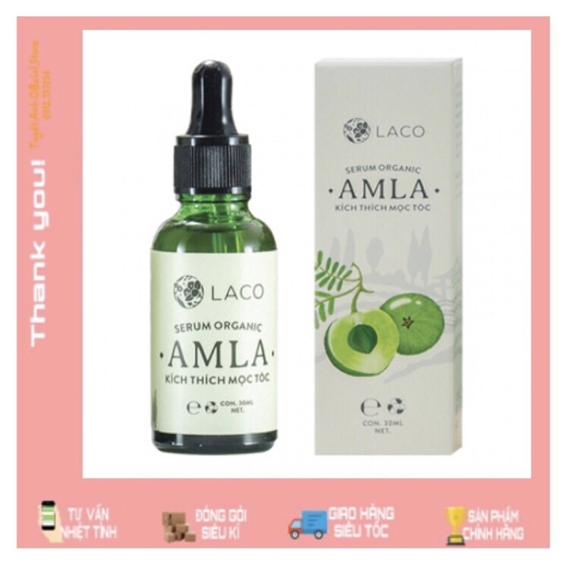 Serum Kích Mọc Tóc🍀 ORGANIC AMLA🍀30ml