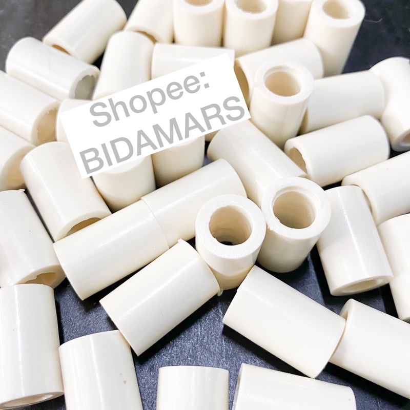 Phíp Cơ Bida Nhựa Trắng 13mm