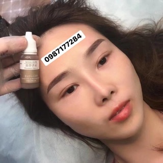 Mực xăm mày Meroyor bong chuẩn