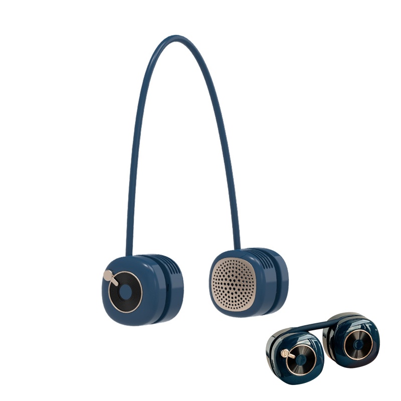 Quạt USB Mini Đeo Cổ Không Cánh Tiện Dụng
