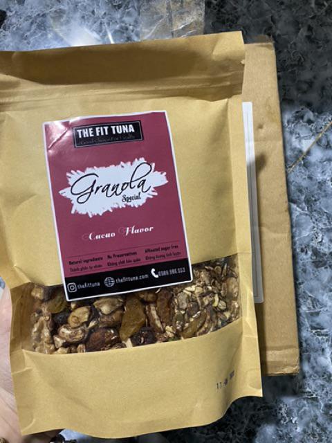 Granola - Ngũ cốc Ăn Kiêng Không Đường- Vị Cacao 250g | BigBuy360 - bigbuy360.vn