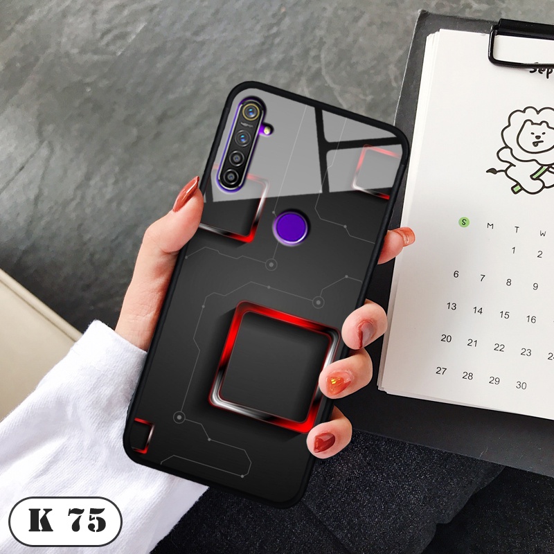 Ốp lưng Realme 5 / 5s / 5i / 6i  - Lưng kính 3D
