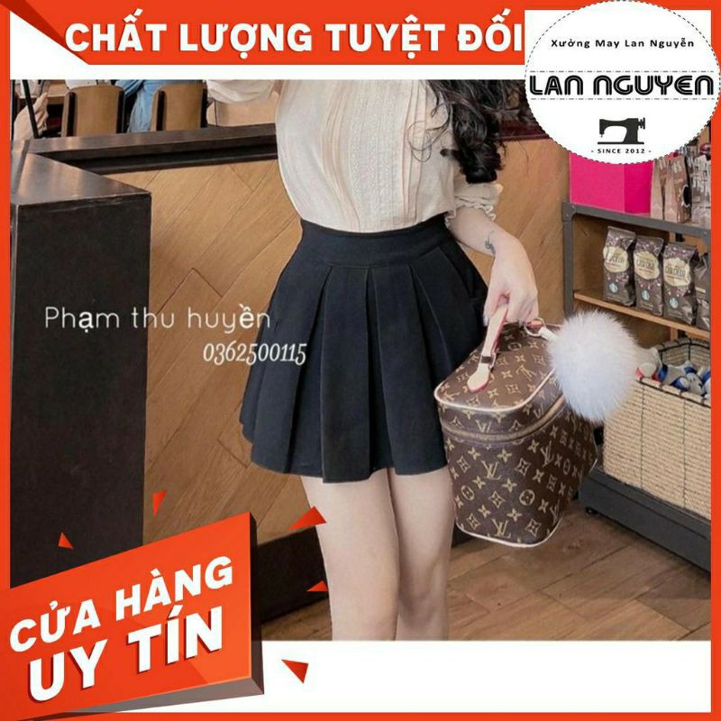 CHÂN VÁY XOÈ LY TO XINH XẮN!!!!!! chân váy xếp ly to