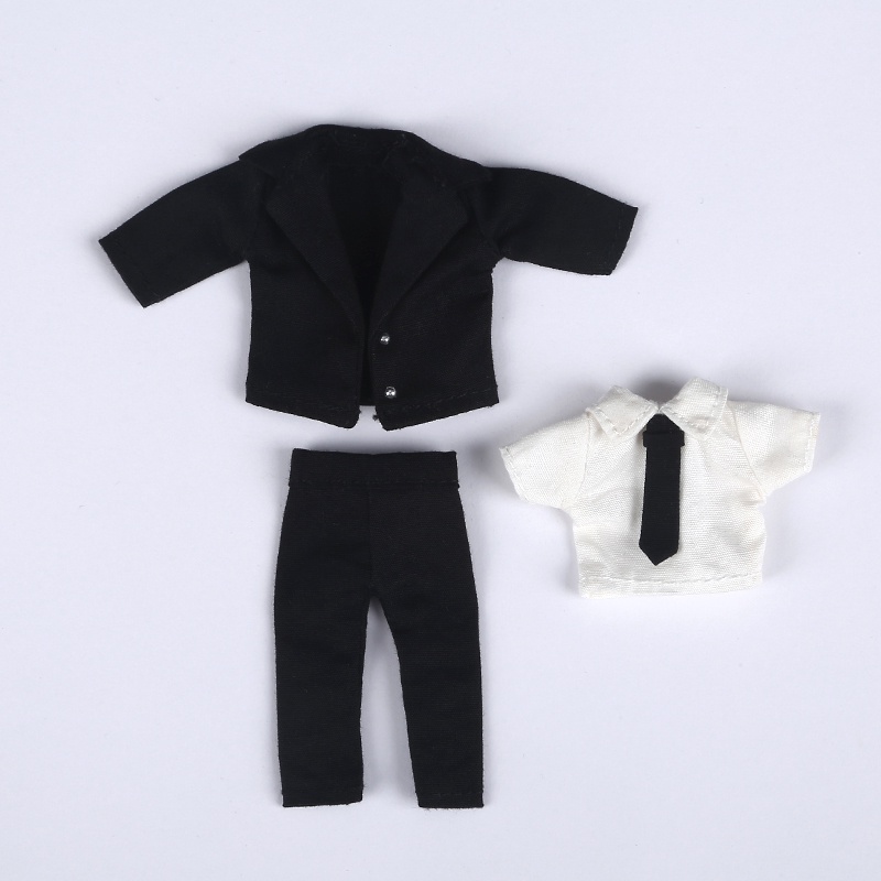Bộ quần áo gió cho búp bê BJD ob11 1/12