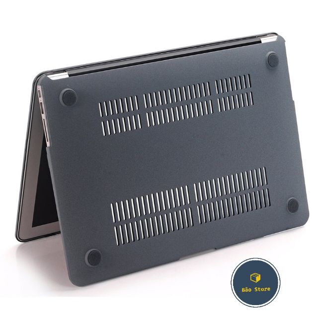 [ TẶNG MIẾNG DÁN MÀN HÌNH VÀ NÚT CHỐNG BỤI ] Ốp Macbook & Phủ Phím MacBook Màu Xám ( Grey ) Full Đời Máy | BigBuy360 - bigbuy360.vn