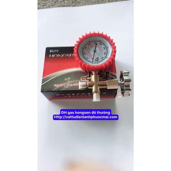 Đồng hồ gas Hongsen HS-466AH đơn Phước Mãi
