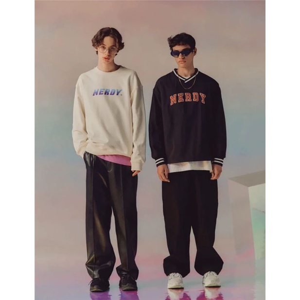 Áo sweater Nerdy xuất Hàn