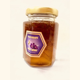 Saffron Bahraman ngâm Mật Ong (1GAM SAFFRON + 150ML MẬT ONG)
