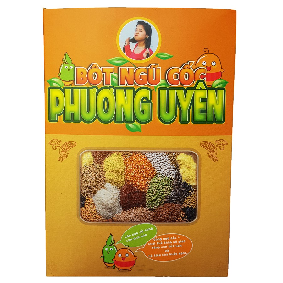 Combo 2kg bột ngũ cốc handmade tăng cân Phương Uyên đảm bảo an toàn vệ sinh thực phẩm