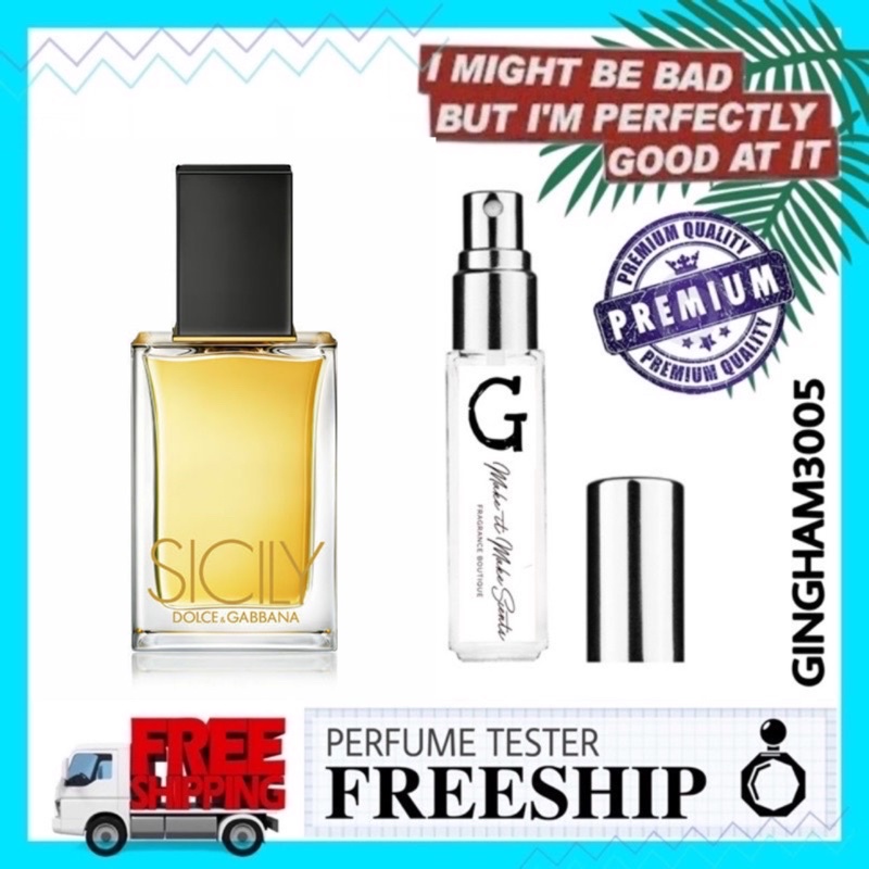 ✦GH✦ Nước hoa dùng thử D&G  Sicily (5ml/10ml/20ml)