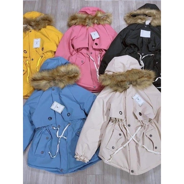 Áo paka hàng lót lông